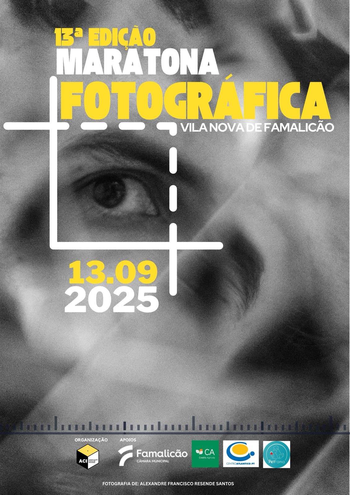 Cartaz da Maratona Fotográfica de Vila Nova de Famalicão 2025